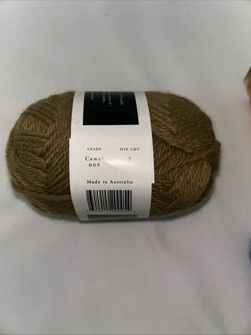Jo Sharp Wool Yarn Lot Of 8 Mixed Skeins Black Yellow Red Tan Blue
